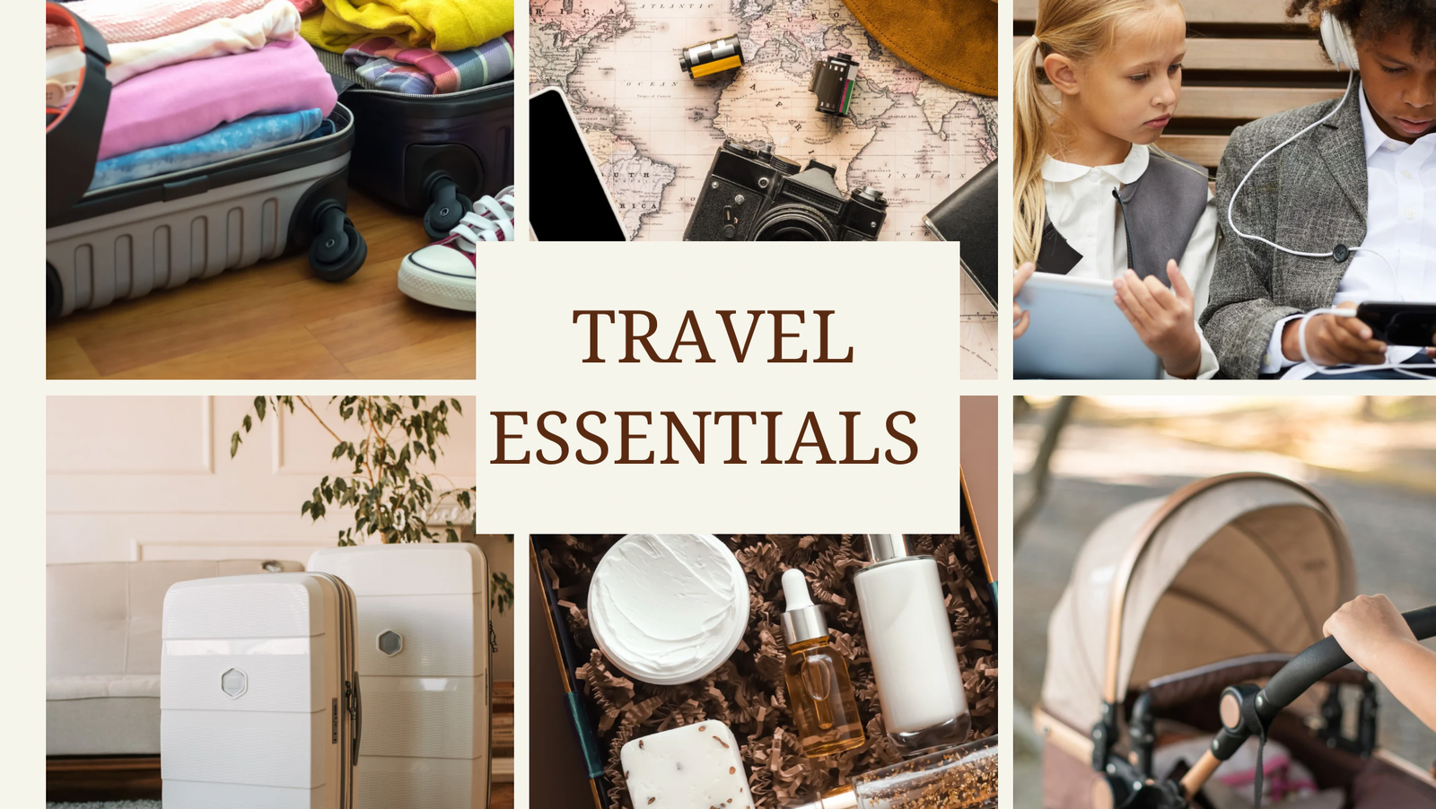 Essentials for Traveling in Style with Kids
